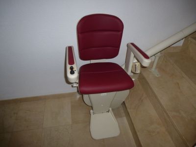 Silla sube escaleras instalada en Algemesi (Valencia)
