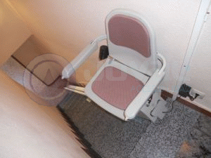 Silla Salvaescaleras en Xátiva (Valencia)