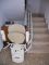 Silla sube escaleras color beige en Cullera (Valencia)