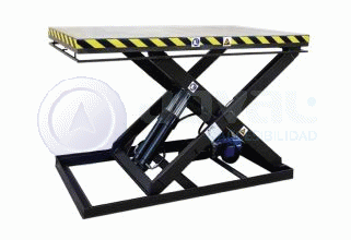 Plataforma montacargas de tijeras MLD-TH
